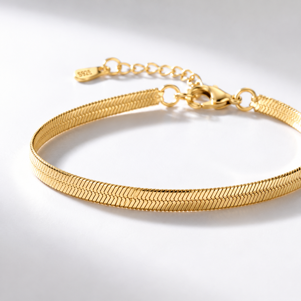 Nayla Fußkettchen Gold