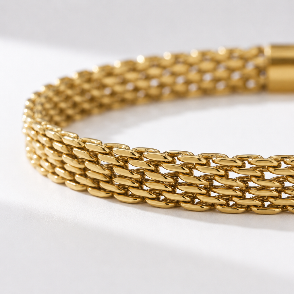 Nyra Fußkettchen Gold