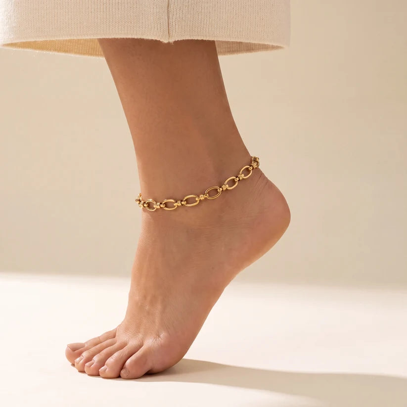 Serena Fußkettchen Gold